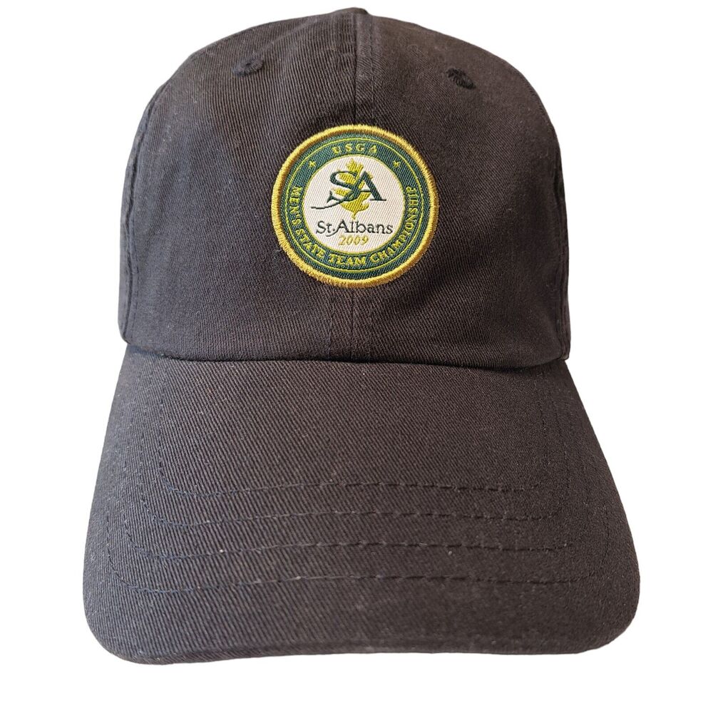 2009 USGA St Albans Golf Cap MENS OSFA HAT mens state team champs buckle back